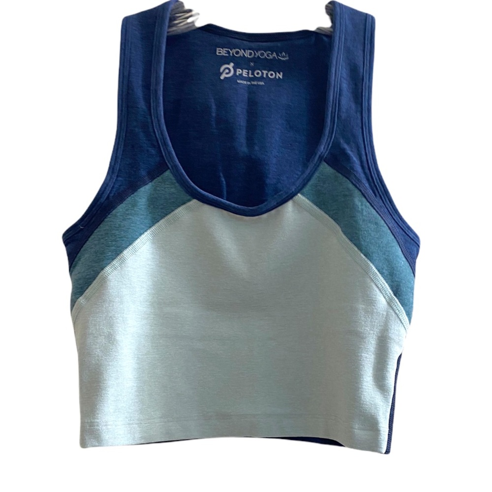 Beyond Yoga x Peloton Spacedye Color In Cropped Tank size XS